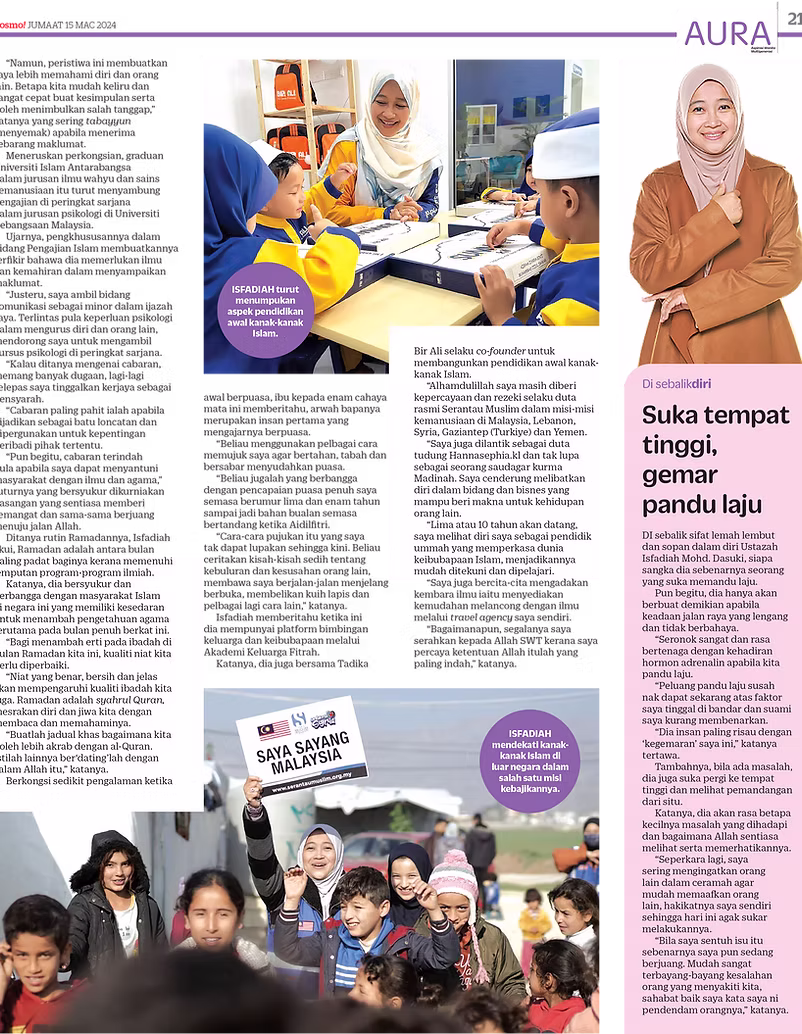 Ustazah Isfadiah di Kosmo - page 2